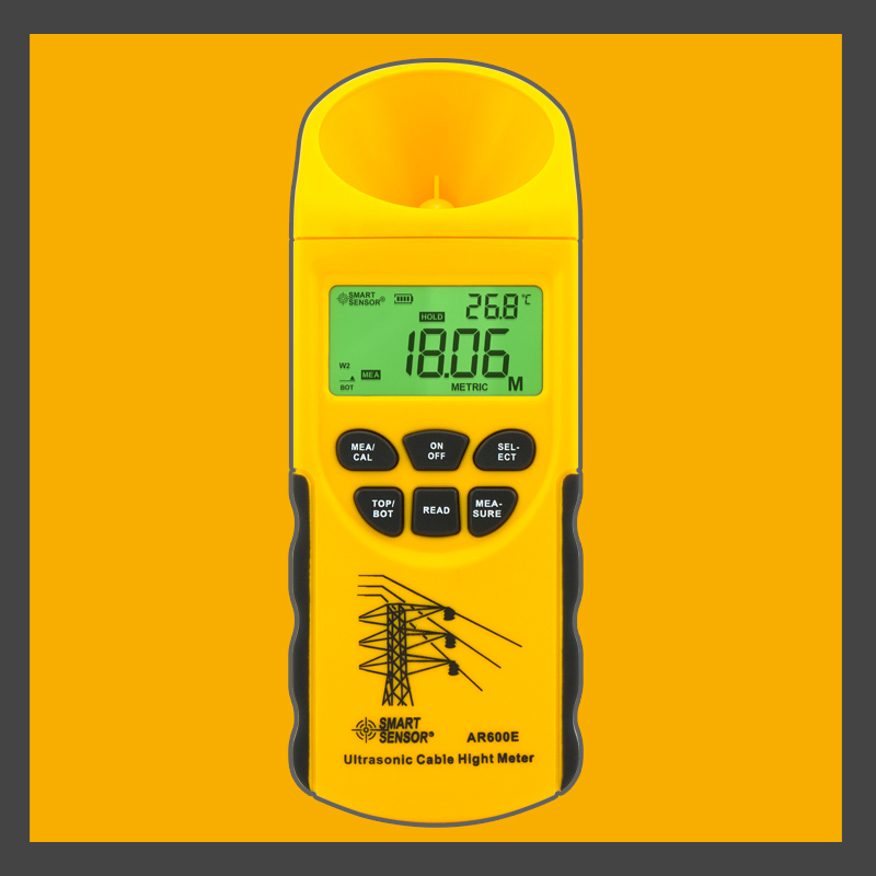 AR600E Ultrasonic Cable Height Meter